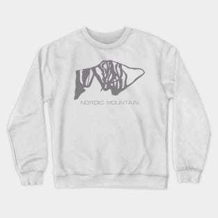 Nordic Mountain Resort 3D Crewneck Sweatshirt